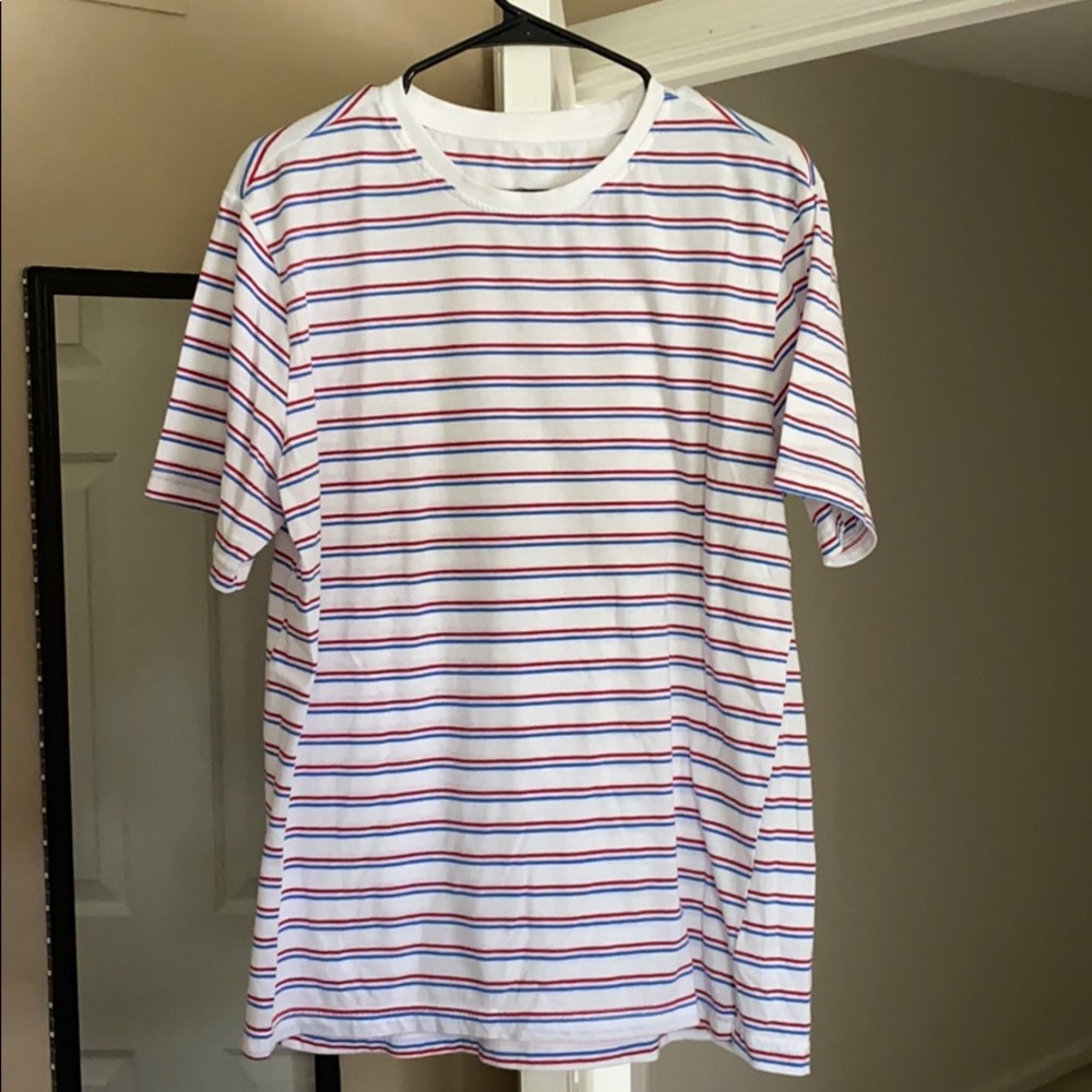 Original Use White Blue Red T Shirt